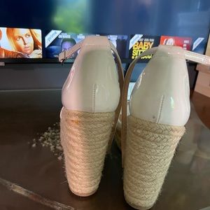 Steve Madden wedges. Never warn.